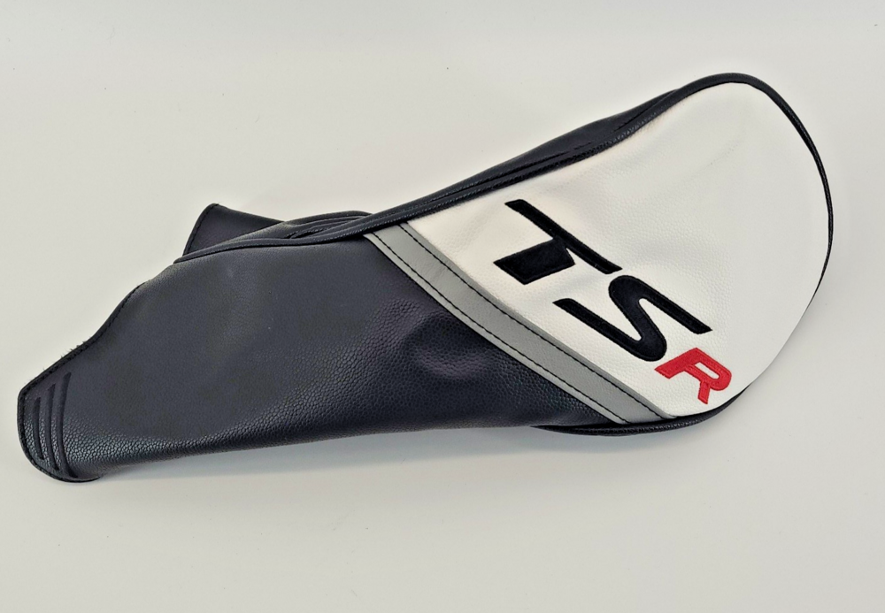 Titleist TSR Driver Headcover Black White Red OEM 1W Golf Club Cover TSR2 TSR3
